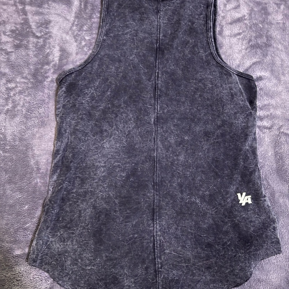 YoungLA Charcoal Ribbed Tank - Picture 2 of 2